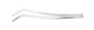 Tweezer, curved, with profiled handle, HENDI, (L)240mm 1