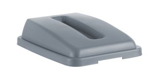 Lid with opening for 60 l rectangular container, HENDI, rectangular opening, Light grey, 660x470x(H)30mm 1
