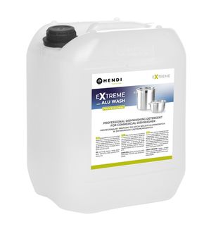 Extreme Alu Profesionálny prípravok na umývanie hliníkového riadu v gastronomických umývačkách riadu, HENDI, 20 l