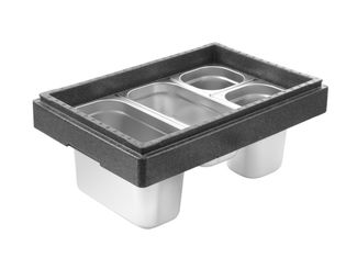 Extension frame for GN 1/1 insulated catering container, HENDI, Profi Line, 707906 and 707968, 600x400x(H)85mm 3