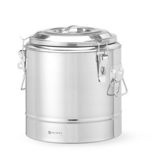 Termoska na prepravu potravín, HENDI, Kitchen Line, 11L, Strieborná, ⌀300x(H)345mm 2