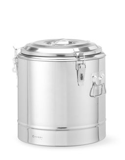 Insulated portable container, HENDI, Kitchen Line, 19L, Silver, ⌀350x(H)400mm 2
