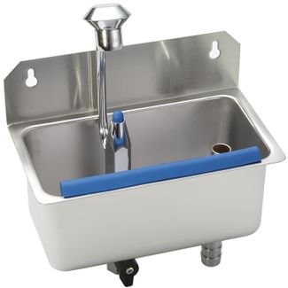 Płuczka do gałkownic, Stöckel, Profi Line, z systemem myjącym do montażu na ścianie, 220x120x(H)90mm
