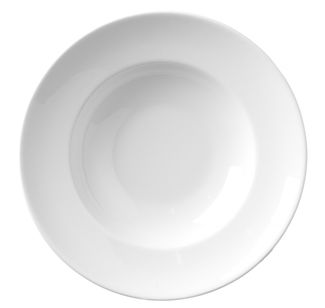 Speciální těstovinový talíř, HENDI, Bílá, ⌀265mm
