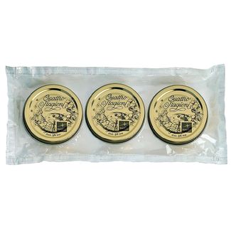 Dangteliai stiklainiams QUATTRO STAGIONI – 3 vnt. rinkinys, Bormioli Rocco, 3 vnt., ⌀56mm