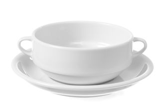 Saucer for soup bowl, HENDI, White, ⌀170mm 2