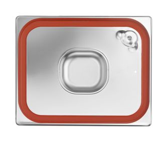 Pokrievka pre nádoby GN so silikónovým tesnením, HENDI, Profi Line, GN 1/2, 265x325mm 3