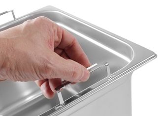 GN container with dropped handles, HENDI, GN 1/1, 14L, 530x325x(H)100mm 2