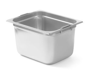 Pojemnik GN z chowanymi uchwytami, HENDI, GN 1/2, 6,25L, 325x265x(H)100mm
