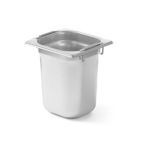 Nádoba GN 1/6 se zasouvacími držadly, HENDI, Profi Line, GN 1/6, 3,4L, (H)200mm
