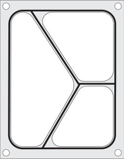 Matrica užlydymo aparatui T-REX M-C-S bei B190/192 STRONG, HENDI