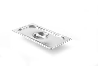 Lid for GN containers with ladle recess, HENDI, Kitchen Line, GN 1/3, 325x176mm 1