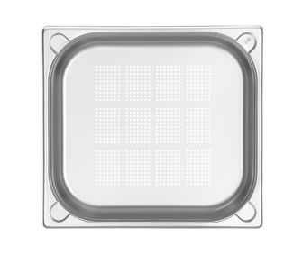 Container GN 2/3 perforated, HENDI, Kitchen Line, GN 2/3, 5,5L, (H)65mm 3