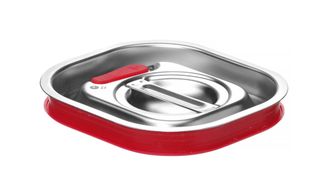 Pokrywka do pojemników GN z uszczelką silikonową, HENDI, Kitchen Line, GN 1/6, 156x142mm