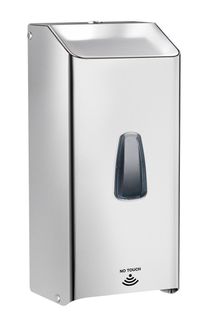 nástěnný bezdotykový elektronický dávkovač mýdla nebo dezinfekčního gelu, Monolith, 124x108x(H)273mm