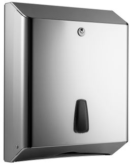 Naścienny dyspenser do ręczników papierowych w typie Z lub C, Monolith, 255x120x(H)325mm