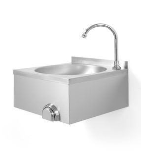 Washbasin knee operated, HENDI, 400x428x(H)406mm 1