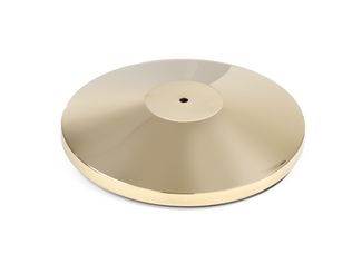 Słupek odgradzający w kolorze złotym, HENDI, podstawa, ⌀360x(H)65mm