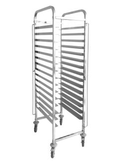 Wózek do transportu blach 15x 600x400, HENDI, Smart, 15 x600x400 mm, 470x620x(H)1705mm