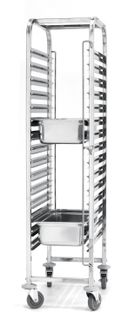 Clearing trolley - 15 x GN 1/1, HENDI, 440x610x(H)1710mm