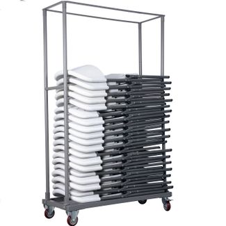 Carrello per sedie, AmerBox, 1140x492x(H)1895mm