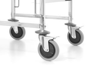 Carrello di scaffalatura , HENDI, Kitchen Line, Argento, 470x620x(H)1735mm 3