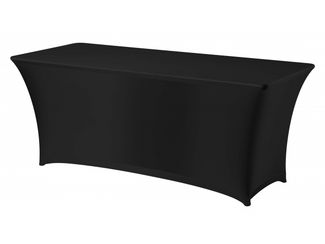 Table cover, rectangular, HENDI, 810934, Black, 1200x760x(H)730mm