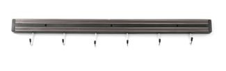 Messermagnetleiste mit Haken, HENDI, 6 Haken, (L)620mm