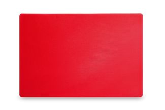 Cutting board HACCP 450x300, HENDI, Red, 450x300x(H)13mm
