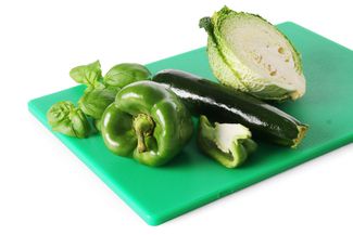 Deska do krojenia HACCP 600×400, HENDI, zielony, 600x400mm, Prostokątny 1