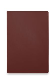 Cutting board HACCP 600x400, HENDI, Brown, 600x400x(H)18mm
