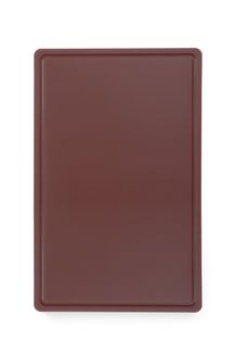 Cutting board HACCP Gastronorm 1/1, HENDI, GN 1/1, Brown, 530x325mm