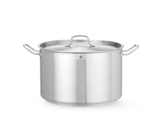 Střední hrnec s pokličkou, HENDI, Profi Line, 23,2L, ⌀360x(H)320mm