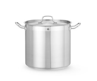 Vysoký hrnec na dušení – s poklicí, HENDI, Profi Line, 15,9L, ⌀280x(H)260mm