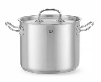 Vysoký hrniec – s pokrievkou, HENDI, Kitchen Line, 5L, ⌀200x(H)160mm