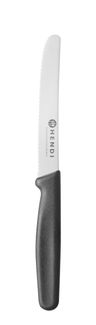 Cuchillo universal, HENDI, Negro, (L)211mm, Serrado 1