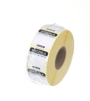 Daily food safety labels, multi-use, easy removable, HENDI, 1000 pcs. roll, Black, 1000 pcs., 25x25mm 2