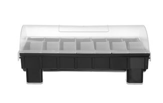 Podajnik na etykiety wielorazowe Food Safety na każdy dzień tygodnia, HENDI, 230x107x(H)95mm