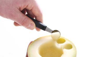 Melon scoop double, HENDI, ø 22-25 mm, Black, (L)165mm 2