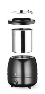 Soup kettle, HENDI, Kitchen Line, 8L, Black, 230V/400W, ⌀330x(H)363mm 1