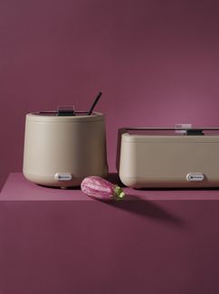 Soup kettle UNIQ, HENDI, designed by Robert Bronwasser, 8L, Beige, 220-240V/500W, ⌀365x(H)325mm 1