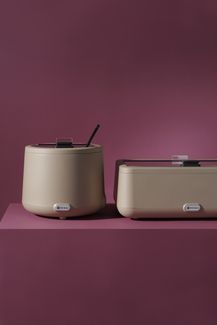 Soup kettle UNIQ, HENDI, designed by Robert Bronwasser, 8L, Beige, 220-240V/500W, ⌀365x(H)325mm 1