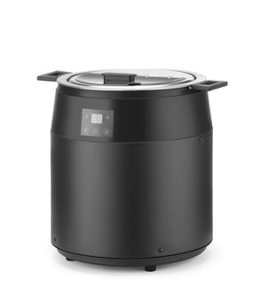 Soup kettle waterless, 10L, HENDI, 10L, Black, 220-240V/450W, ⌀330x(H)398mm 1