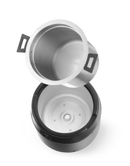 Soup kettle waterless, 10L, HENDI, 10L, Black, 220-240V/450W, ⌀330x(H)398mm 1
