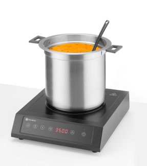 Soup kettle waterless, 10L, HENDI, 10L, Black, 220-240V/450W, ⌀330x(H)398mm 1