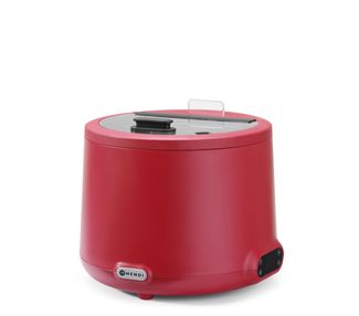 Sriubos puodas UNIQ, HENDI, designed by Robert Bronwasser, 8L, Raudona, 220-240V/500W, ⌀365x(H)325mm 1