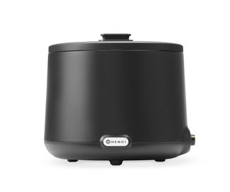 Soup kettle UNIQ, analogue control, HENDI, 8L, Black, 230V/500W, 367x385x(H)325mm 2