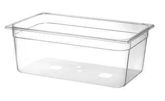 Container GN 1/1 polycarbonate, HENDI, Profi Line, GN 1/1, 24L, Transparent, 530x325x(H)200mm 2