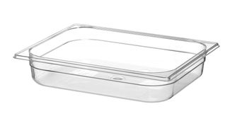 Recipiente Gastronorm 1/2, HENDI, Profi Line, GN 1/2, 4L, Transparente, 325x265x(H)65mm