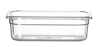 Recipiente Gastronorm 1/3, HENDI, Profi Line, GN 1/3, 4L, Transparente, 325x176x(H)100mm
